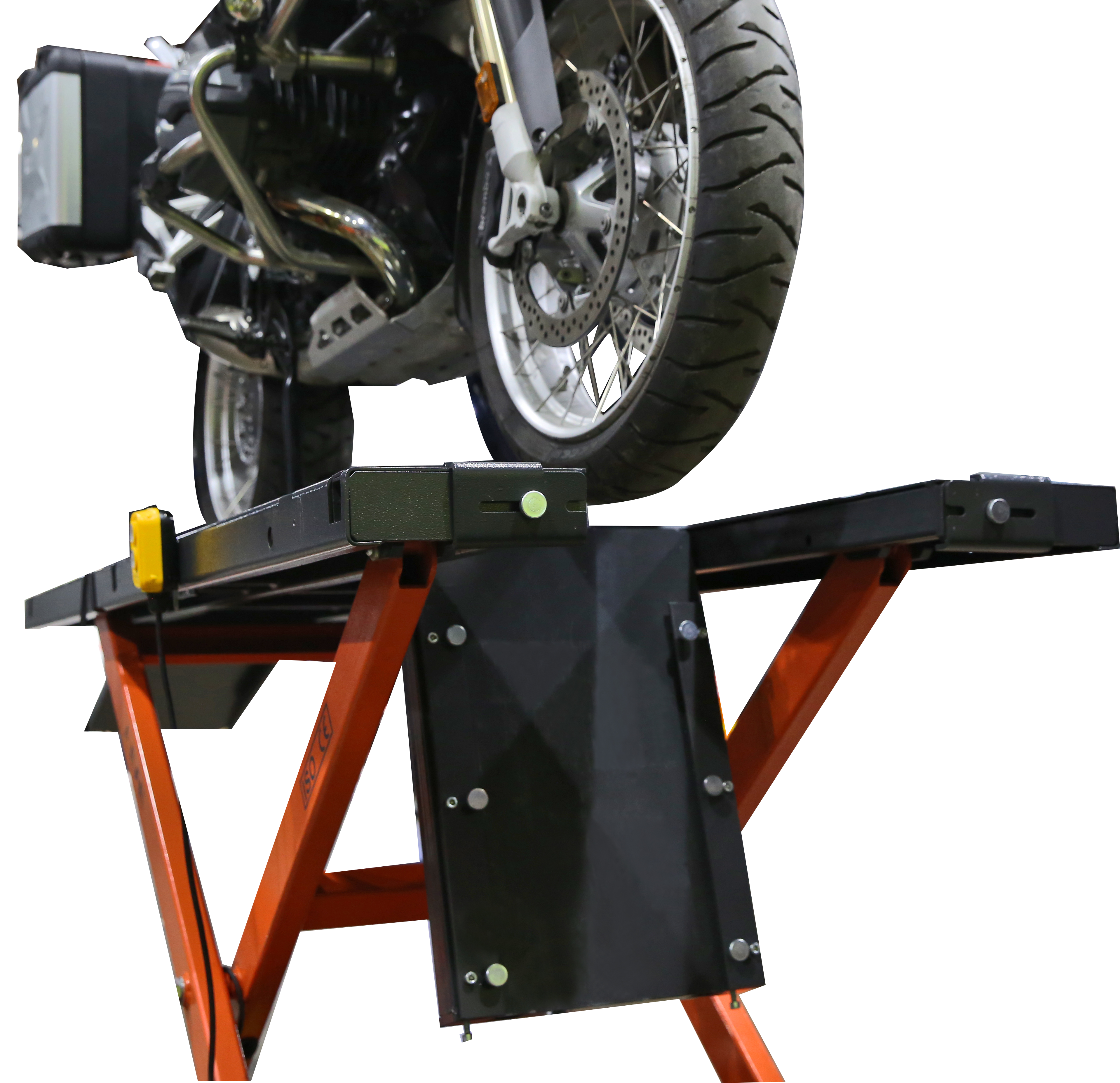 前后倾翻式小平台